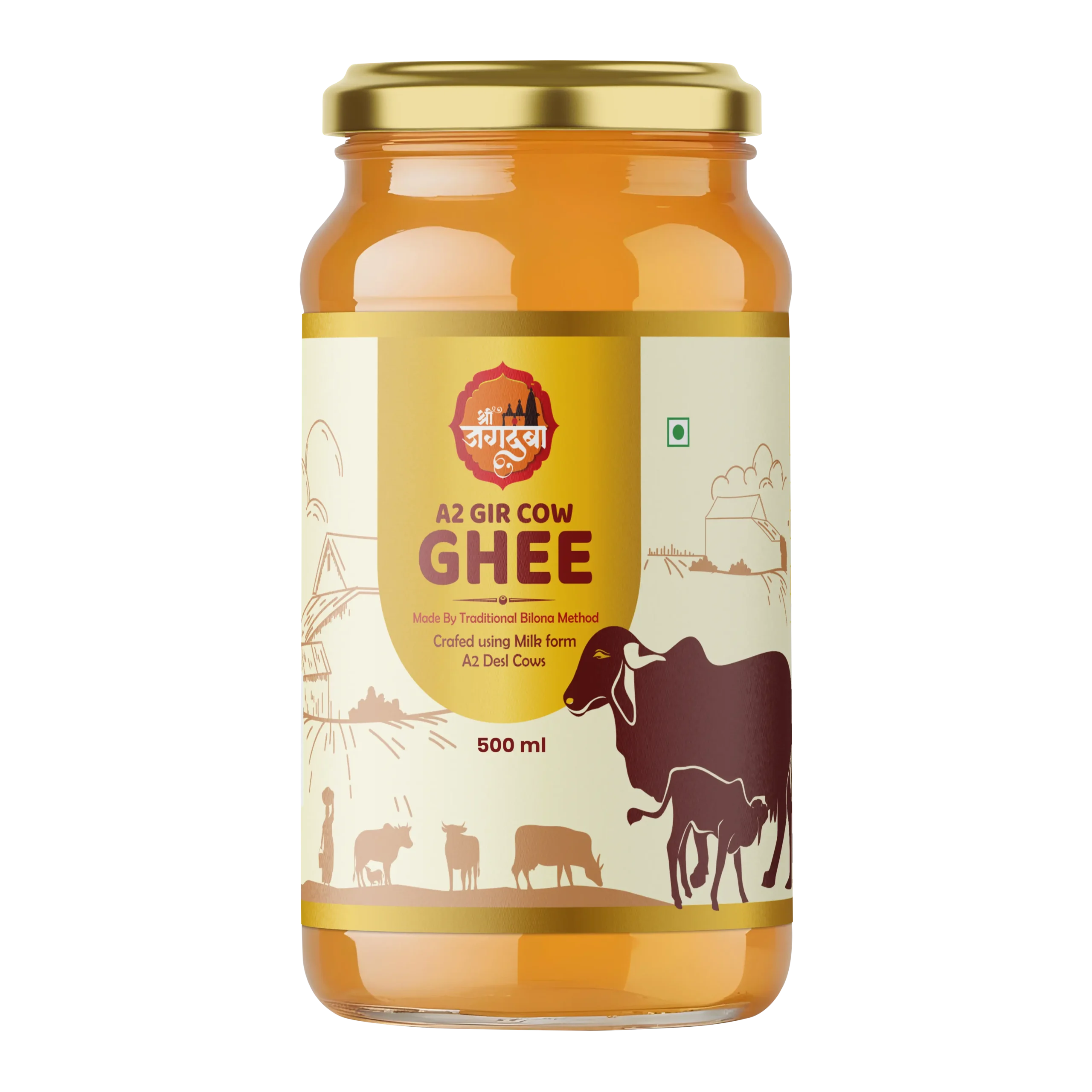 Jagdamba Cow ghee 500 ml