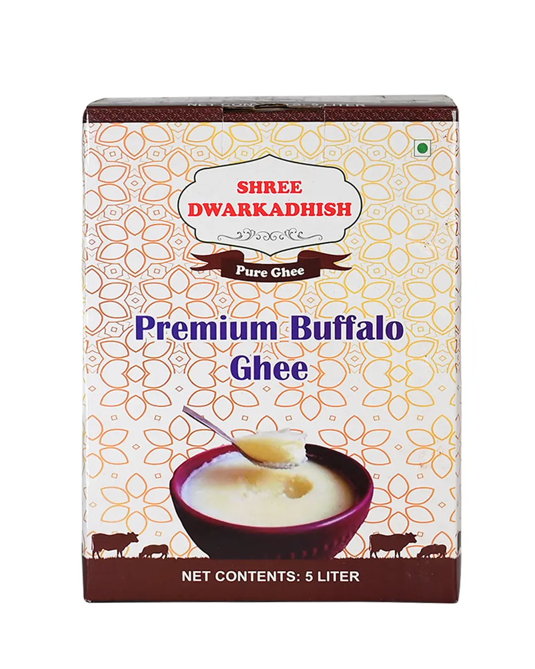 Shree Dwarkadhish Buffalo ghee box 5 kg
