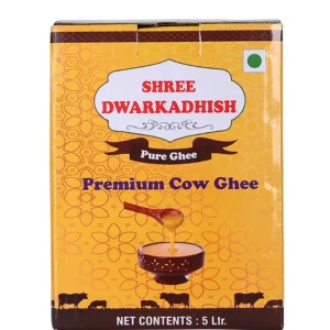 Shree Dwarkadhish cow ghee box 5 kg